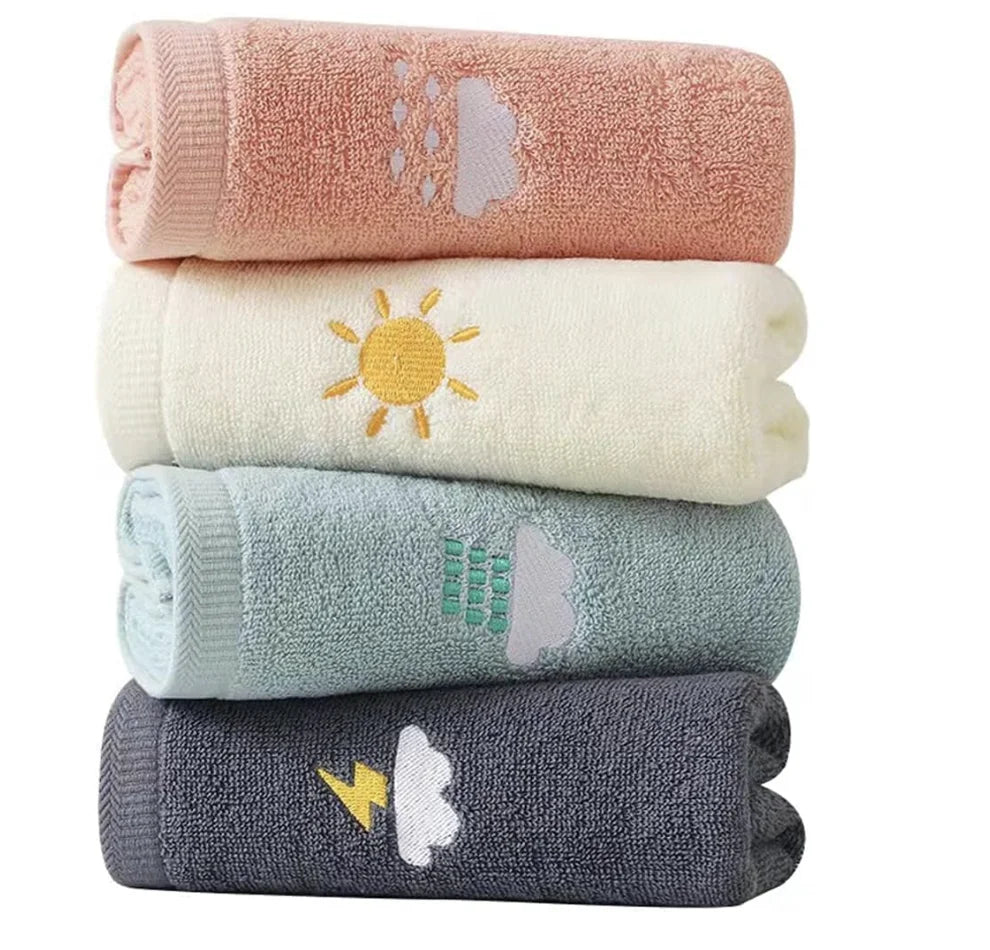 Highly Absorbent Hand Towels - Set of 4