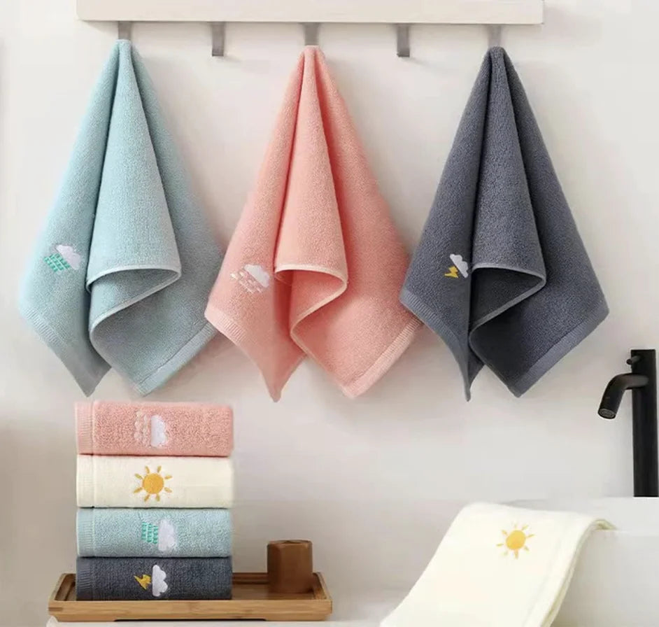 Highly Absorbent Hand Towels - Set of 4