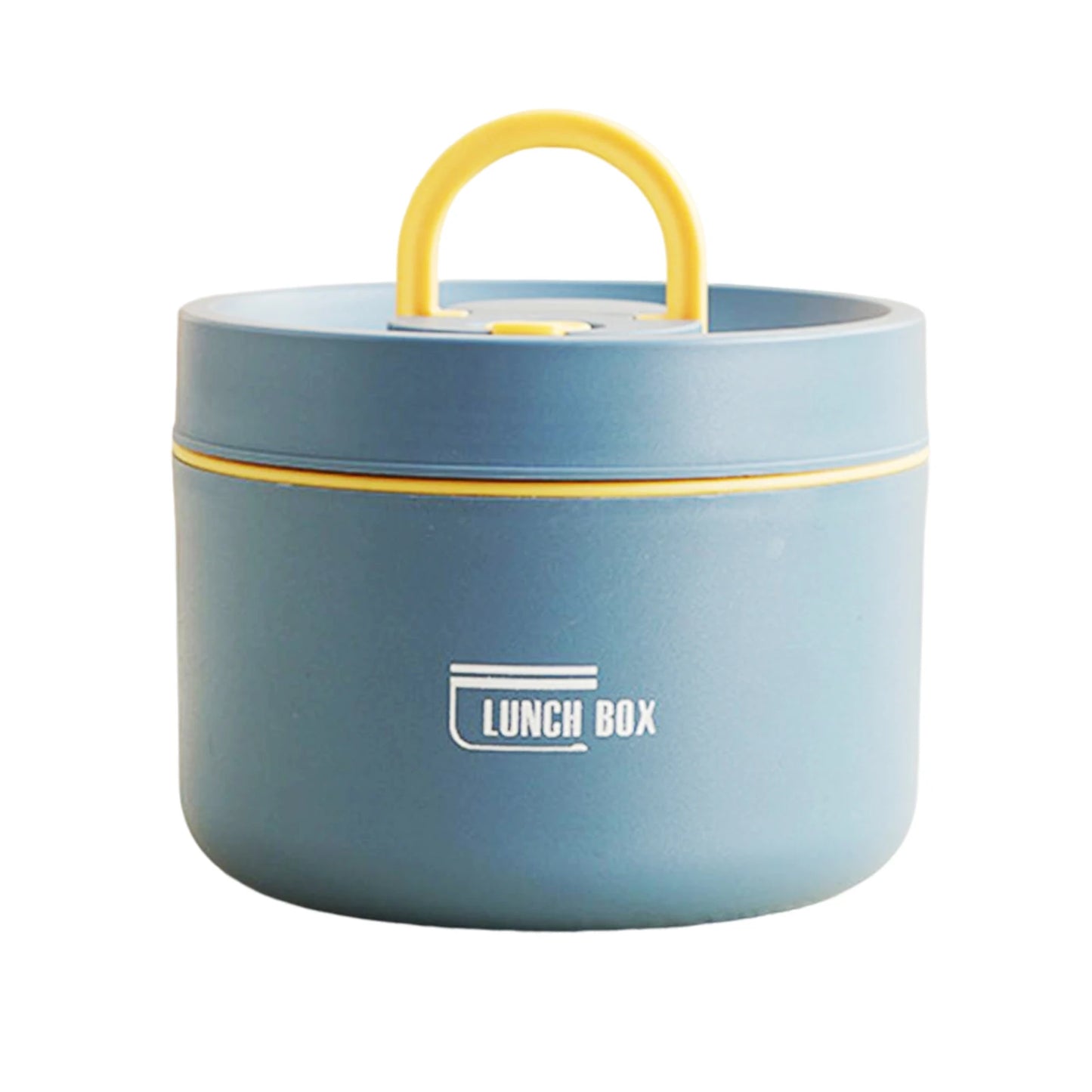 Round Thermal Lunch Box with Leakproof Lid