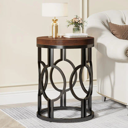 Tables - Round End, Industrial, Small and Nightstand