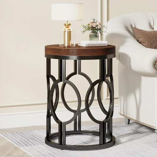 Tables - Round End, Industrial, Small and Nightstand