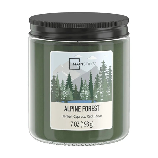 Alpine Forest Scented Aromatherapy Candle, 2 Pack
