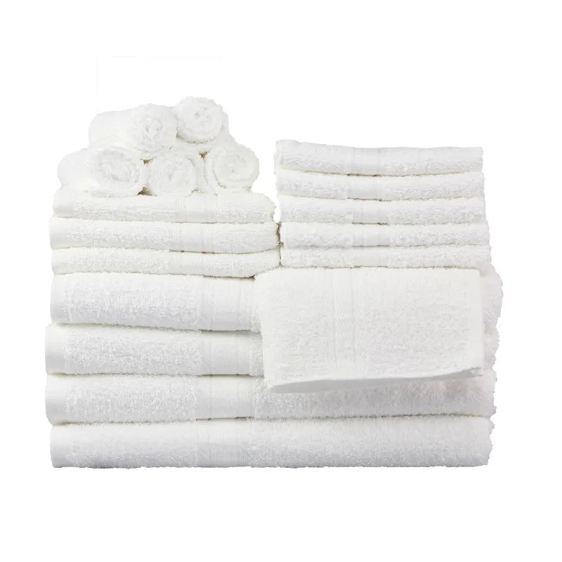 18-Piece 100% Cotton Super Absorbent Towel Set