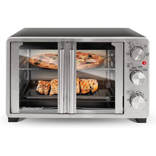 Multi-Function Double French Door Toaster Oven