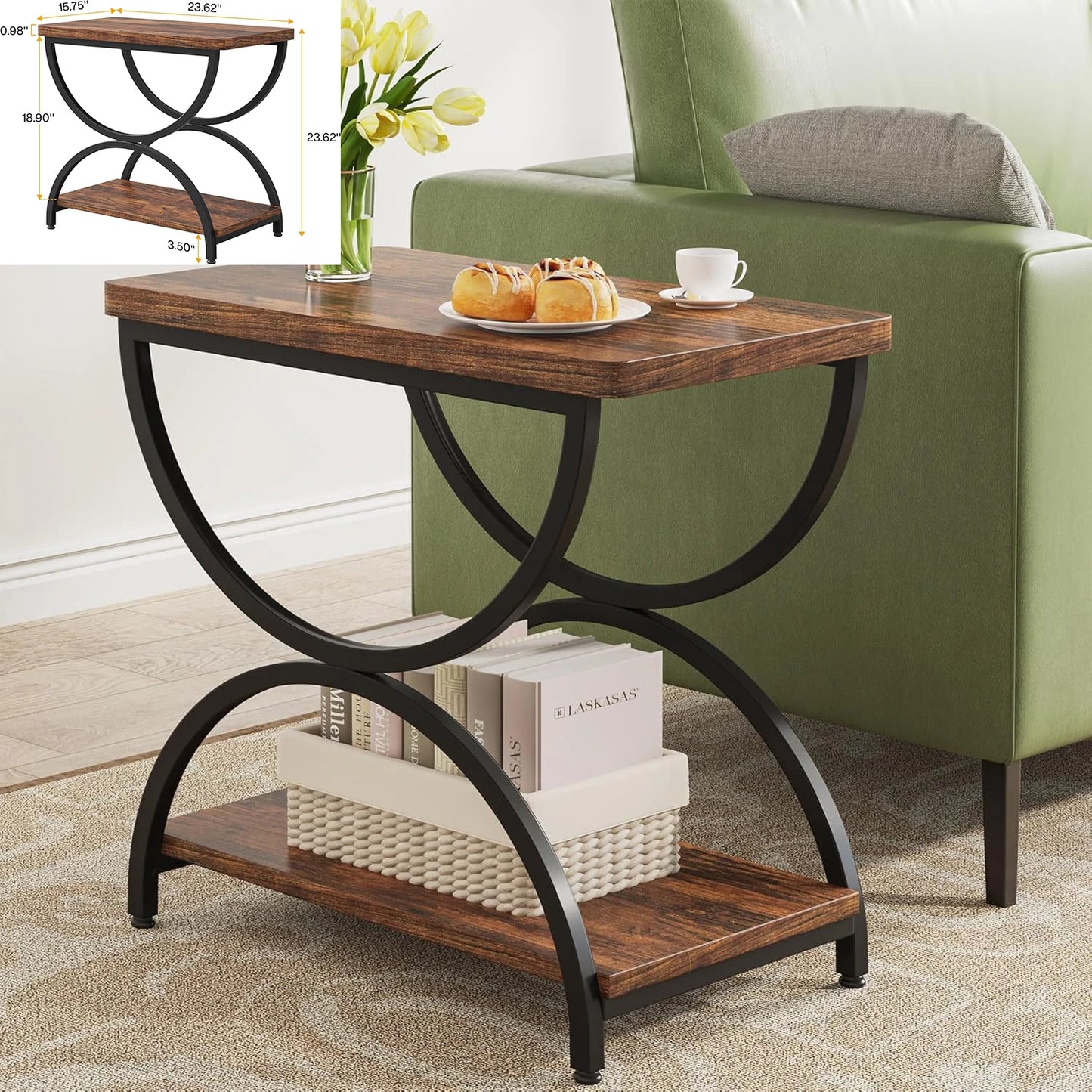 Tables - Round End, Industrial, Small and Nightstand