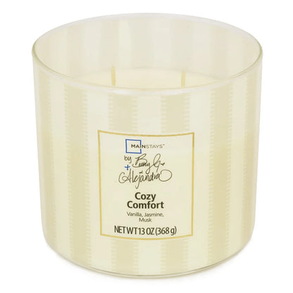 Aromatic 3-Wick Candle, Vanilla, Jasmine and Musk