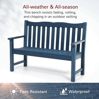Outdoor All Weather Waterproof Garden Bench